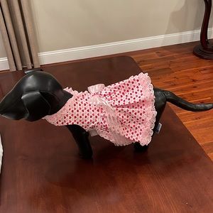 Puppy Duds Valentine Dress!